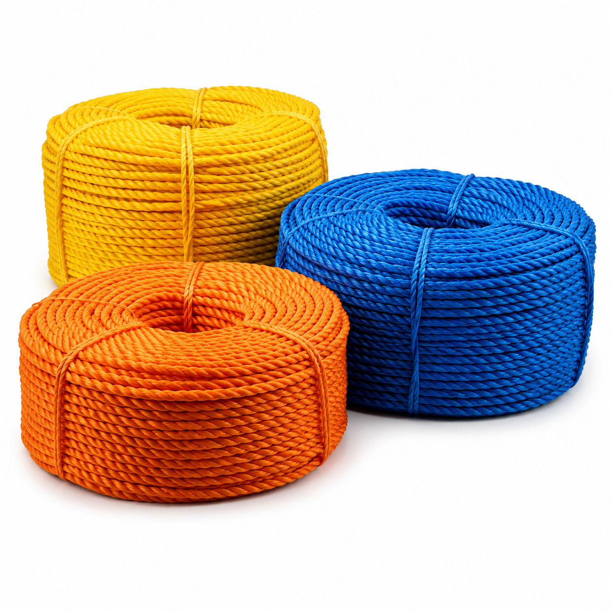 3-Strand PP Twisted Ropes